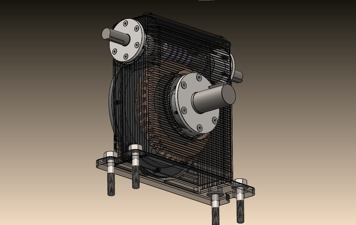 超薄齿轮减速器